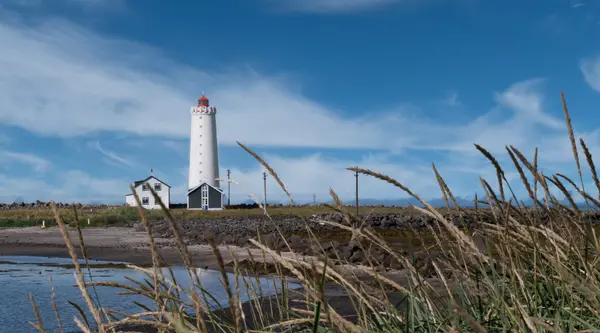 Grotta lighthouse in Seltjarnarnes